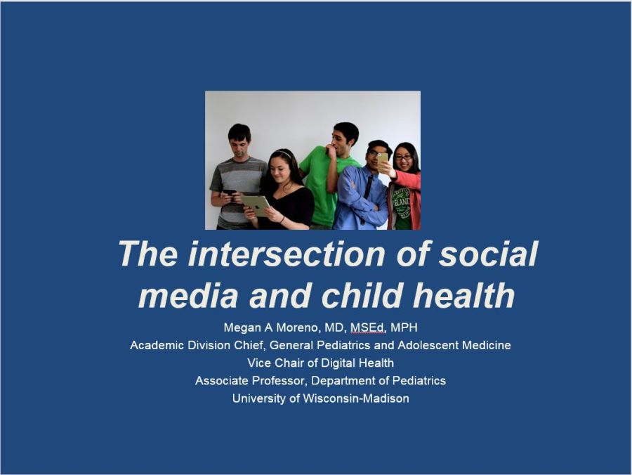 The Intersection of Social Media and Child Health PowerPoint